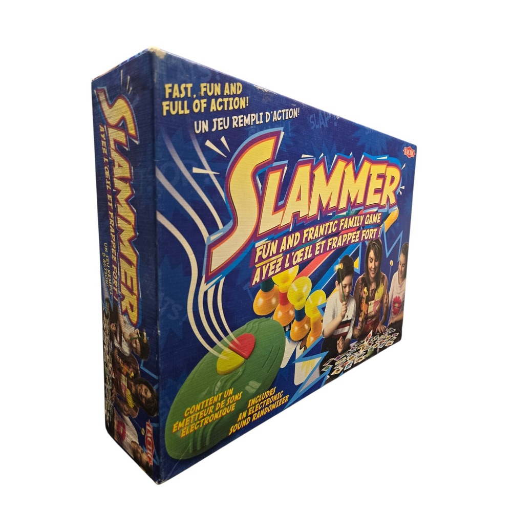 SLAMMER Fun and Frantic Family Game Vintage 2004‎ Rare Electronic Sound